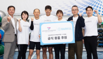 배럴, 장애인 트라이애슬론 국가대표팀에 스포츠용품 후원